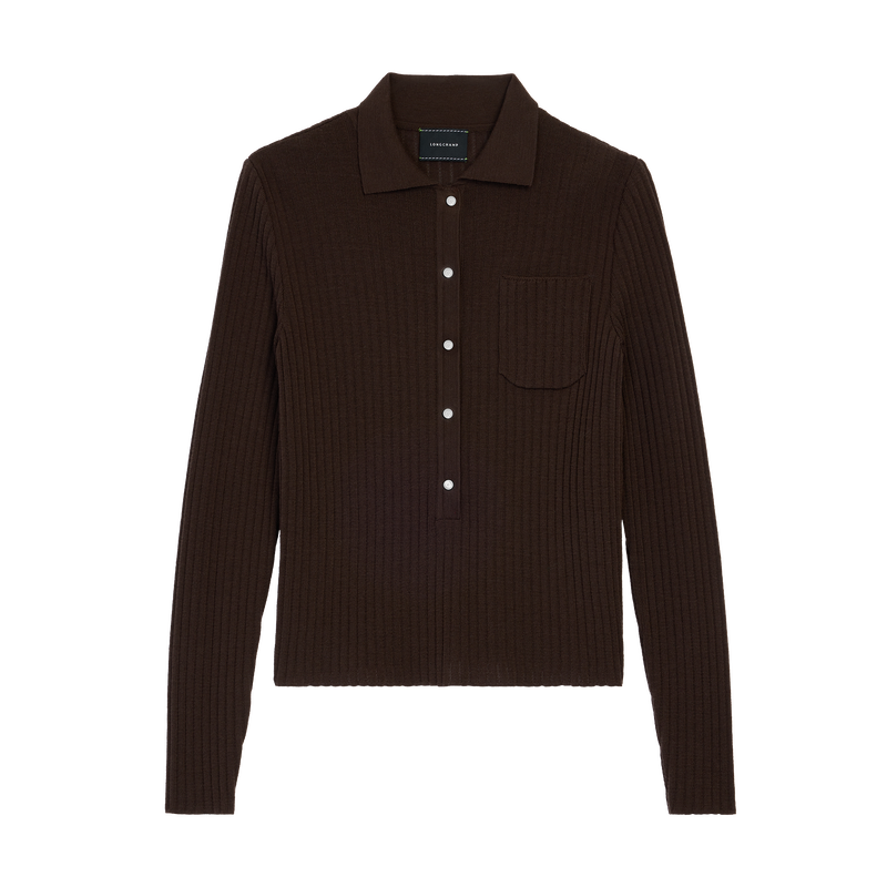 Top , Mocha - Knit  - View 1 of  4