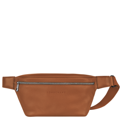 Le Foulonn&eacute; M Belt bag , Caramel - Leather