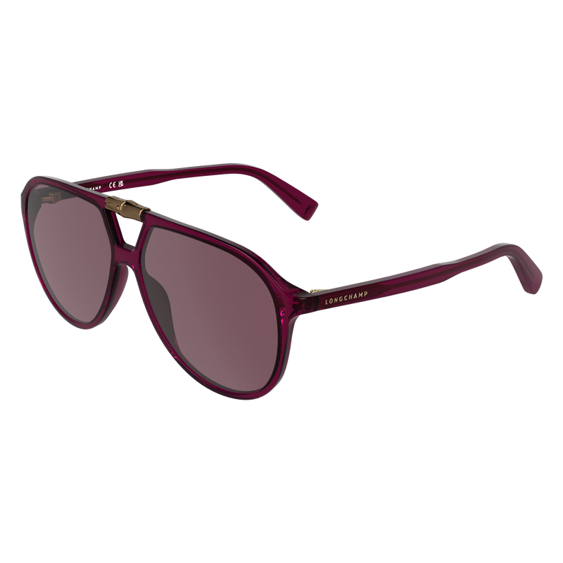 Sunglasses , Burgundy - Plant Based Resin  - View 2 of  2