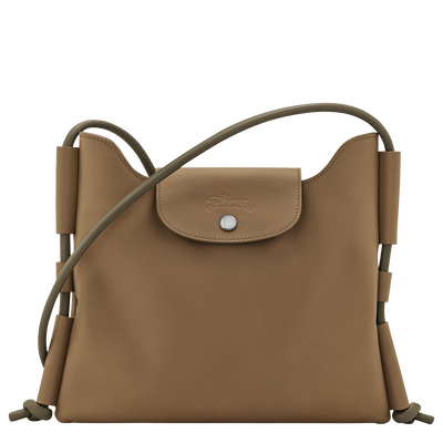 Le Pliage Xtra S 斜挎包 , 橄榄绿 - 皮革