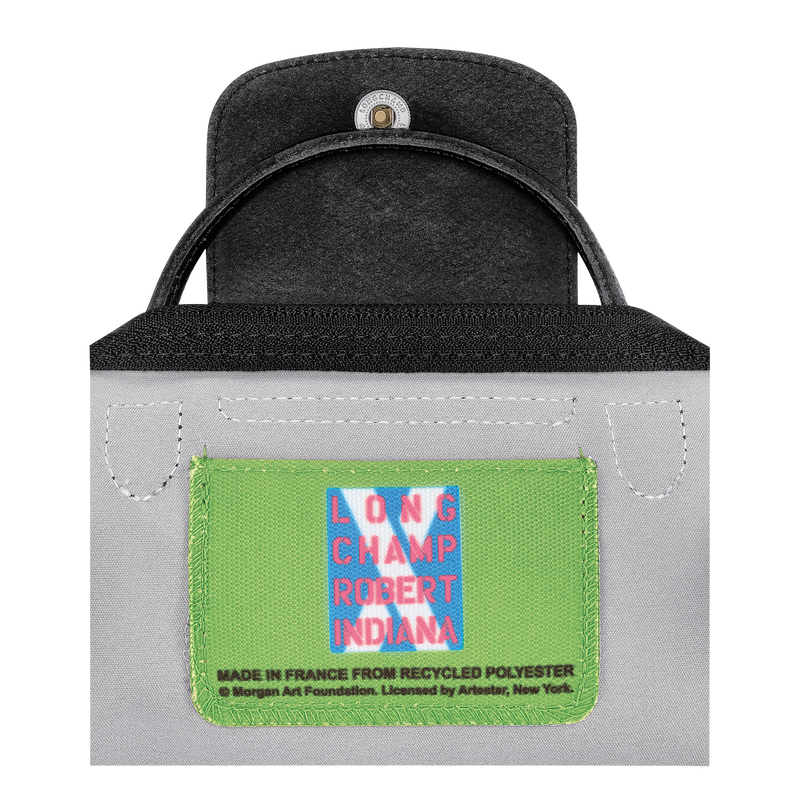 Longchamp x Robert Indiana Pouch , Pink - Canvas  - View 5 of  6