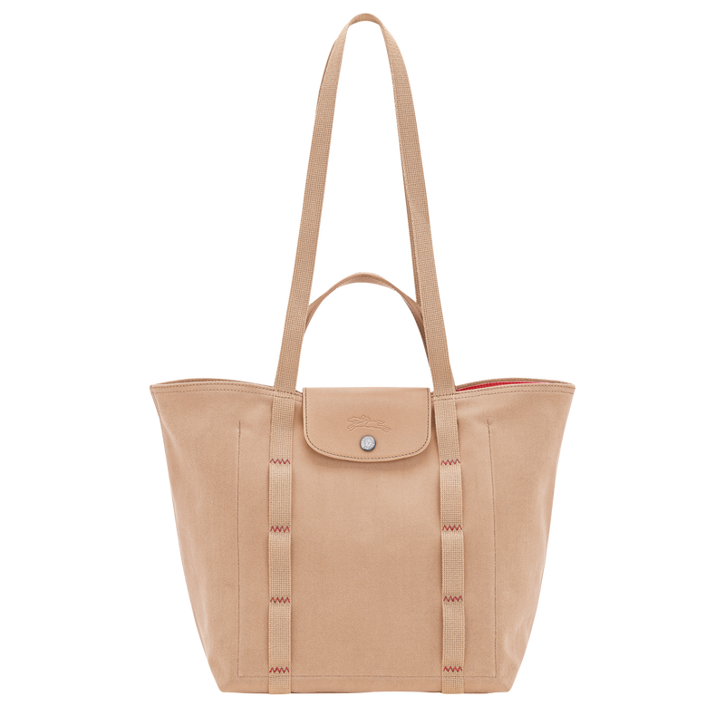 Le Pliage Collection M 托特包 , 米色 - 帆布  - 查看 1 6