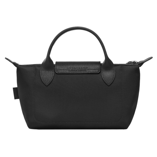 Le Pliage Energy Pouch , Black - Recycled canvas - View 3 of  5
