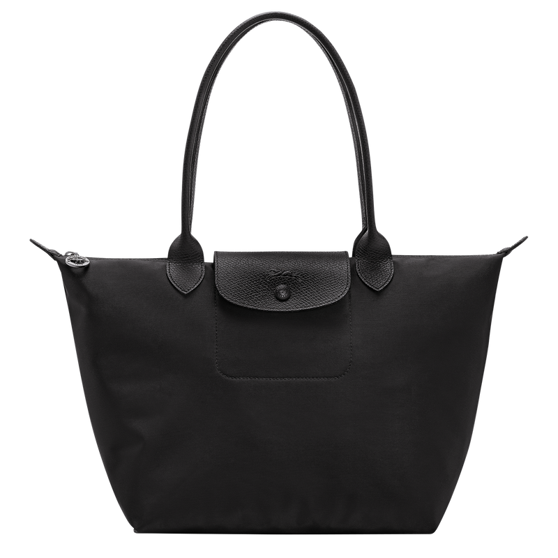 Le Pliage One M 托特包 , 黑色 - 再生帆布  - 查看 1 8