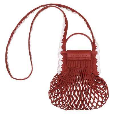 Le Pliage Collection Mesh bag XS, Terracotta