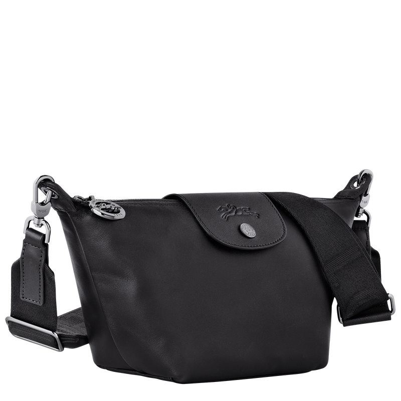 Le Pliage Xtra XS Crossbody bag , Black - Leather  - View 3 of  6