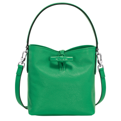 Le Roseau XS 水桶包 , 绿色 - 皮革