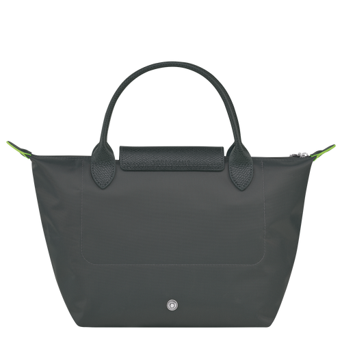 Le Pliage Green S Handbag , Graphite - Recycled canvas - View 4 of  6
