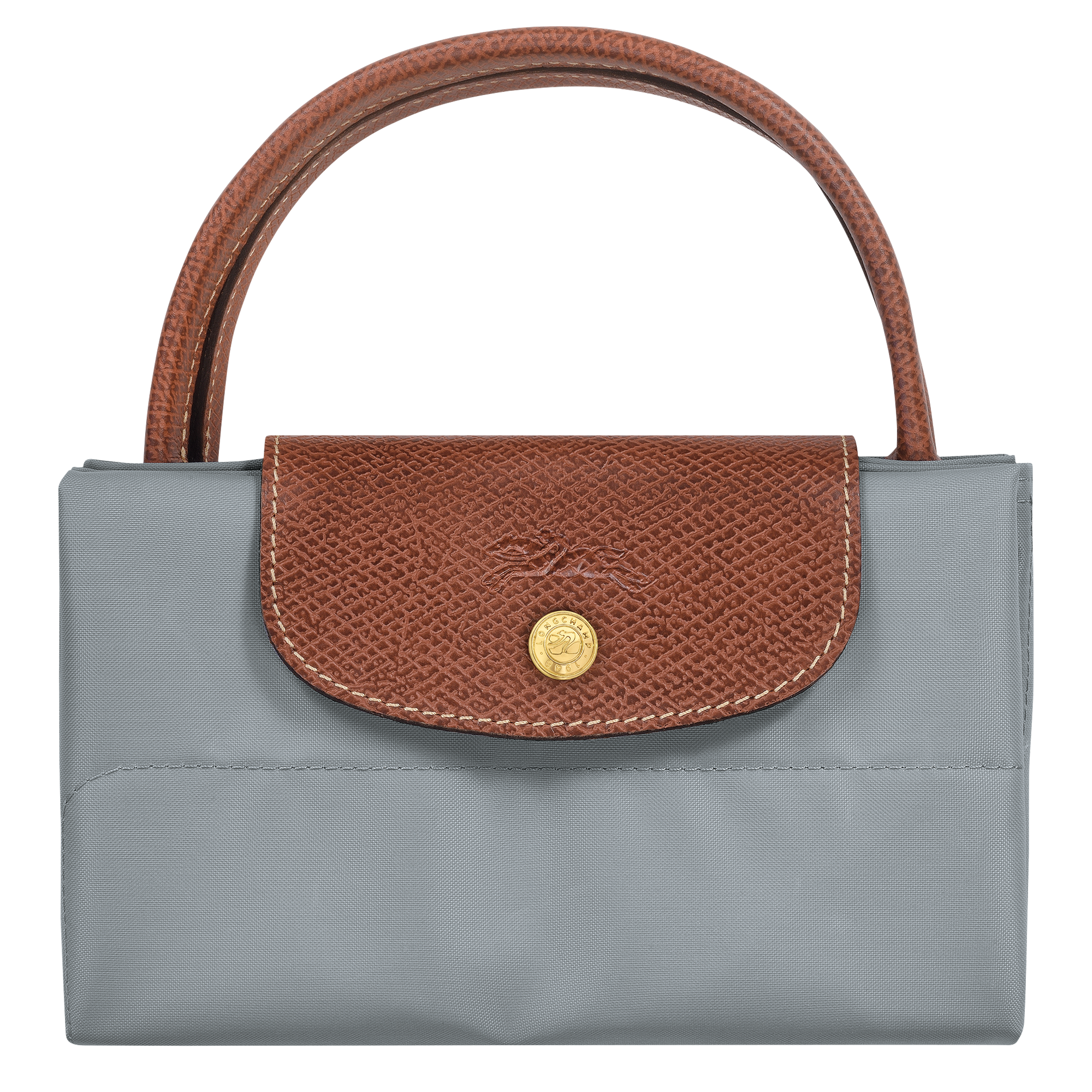 托特包 M, 浅灰色 - 查看 6
        6 - 放大 Le Pliage Original 托特包 M, 浅灰色