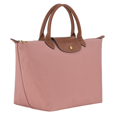 Le Pliage Original Handbag M, Pink Tea