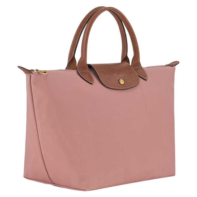 Le Pliage Original M Handbag , Pink Tea - Recycled canvas  - View 3 of  7