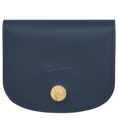 &Eacute;pure 卡夹 , 海军蓝色 - 皮革
