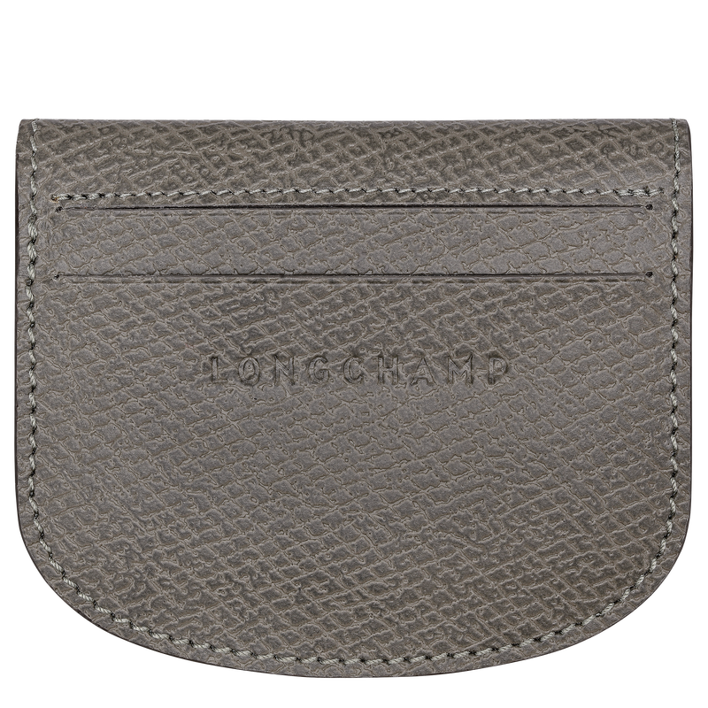 &Eacute;pure Card holder , Turtledove - Leather  - View 2 of  3