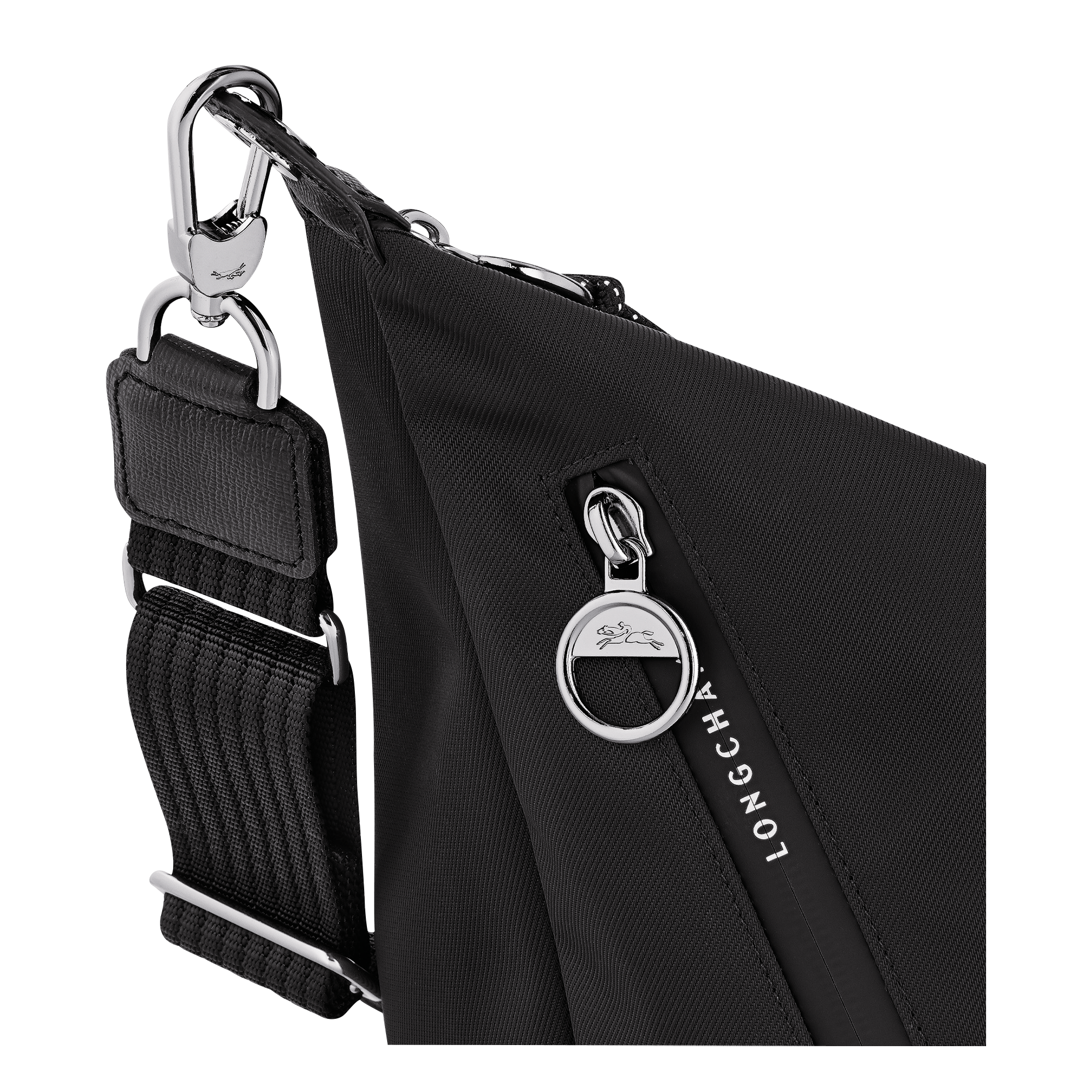 Le Pliage Energy 斜挎包 M, 黑色