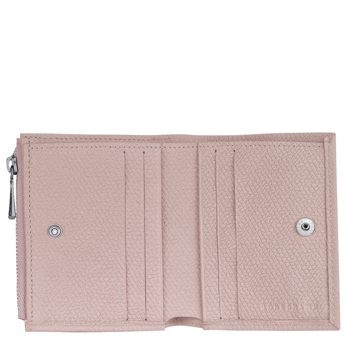 Roseau 紧凑型钱包, 柔粉色