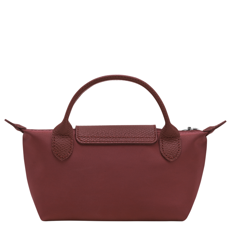 Le Pliage One 手拿包 , 勃艮第色 - 帆布  - 查看 3 5