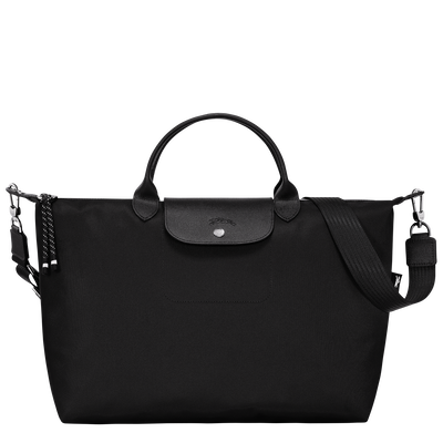Le Pliage Energy XL 大号手提包 , 黑色 - 再生帆布
