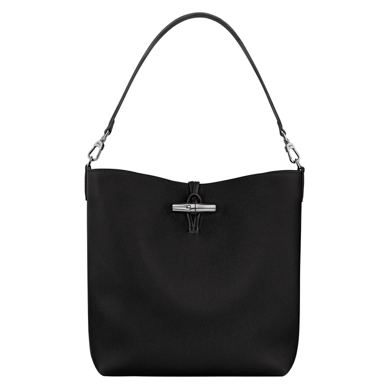 Le Roseau M Hobo bag , Black - Leather  - View 1 of  6