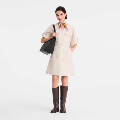 Le Pliage One M 托特包 , 黑色 - 再生帆布