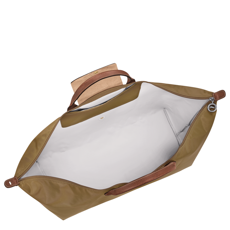 Le Pliage Original XL Travel bag , Olive - Recycled canvas  - View 4 of  6