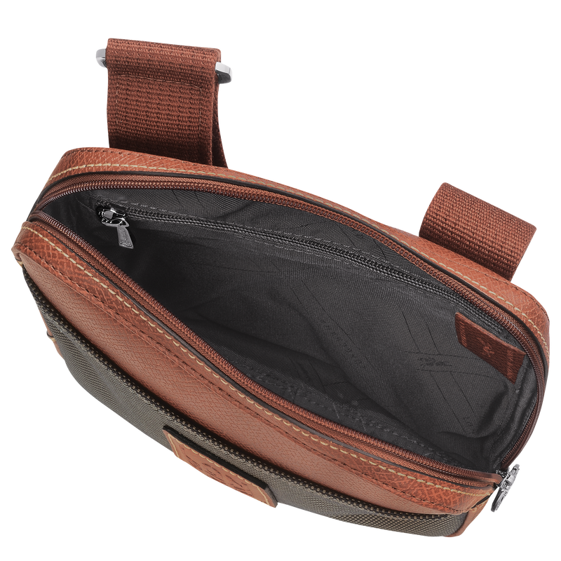 Boxford XS 斜挎包 , 深棕色 - 再生帆布  - 查看 5 5