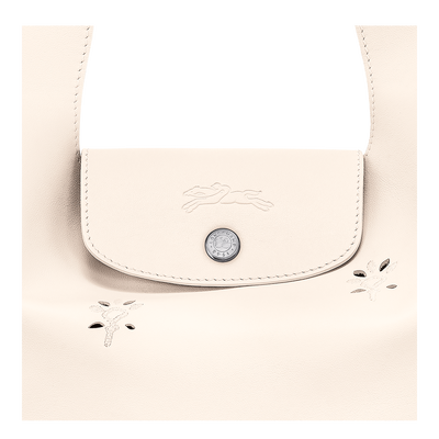 Le Pliage Xtra 肩背包 M, 象牙白