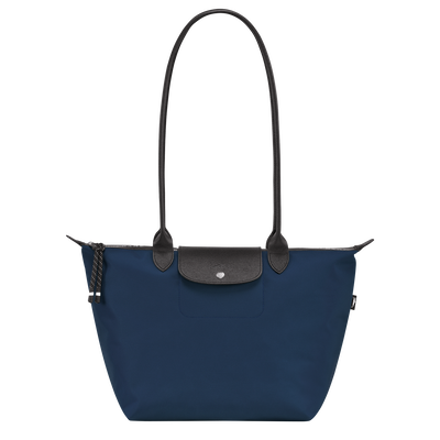 Le Pliage Energy L 长提手斜挎包 , 海军蓝色 - 再生帆布