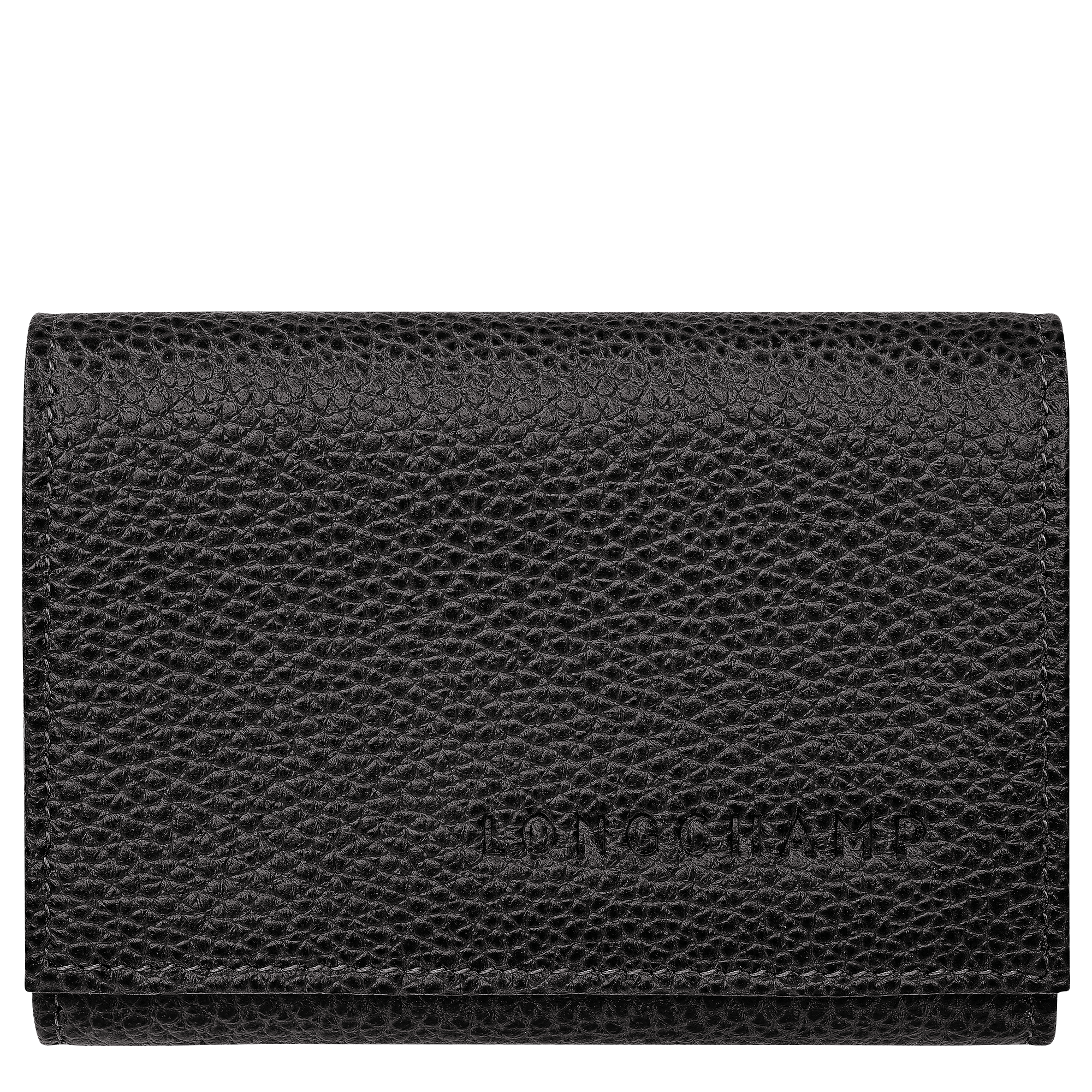 Le Foulonn&eacute; Compact wallet, Black