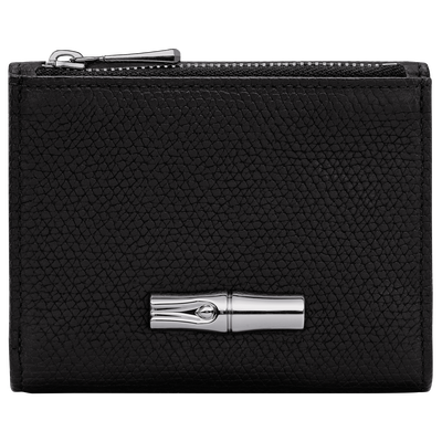 Le Roseau 钱包 , 黑色 - 皮革