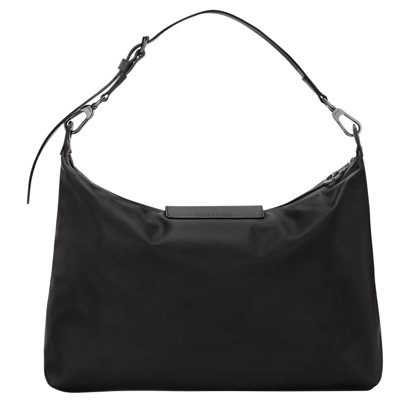 Le Pliage Xtra XL Hobo 袋 , 黑色 - 皮革  - 查看 4 7