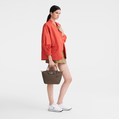 Le Pliage Green S Handbag , Terra - Recycled canvas