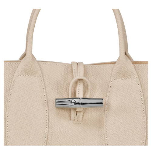 Roseau M Handbag , Paper - Leather - View 7 of  7