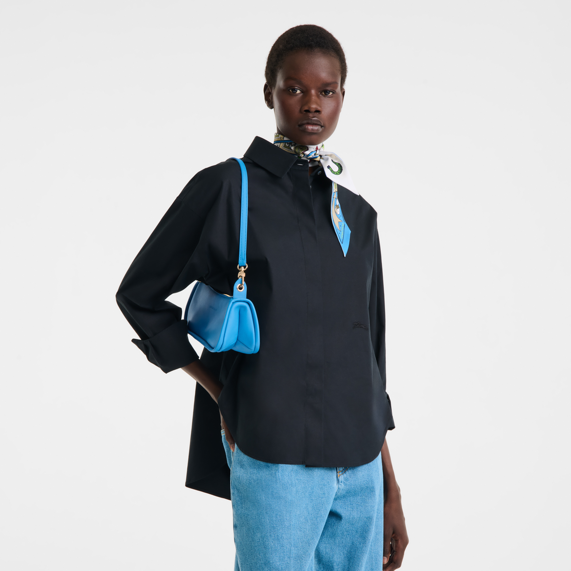 Looong Shoulder bag M, Bright Blue