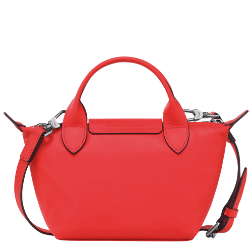 Longchamp x Robert Indiana XS 手提包 , 红色 - 皮革 - 查看 4 5