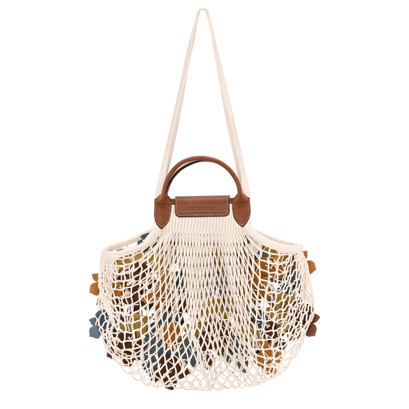 Le Pliage Collection L Mesh bag , Lichen - Canvas  - View 4 of  5