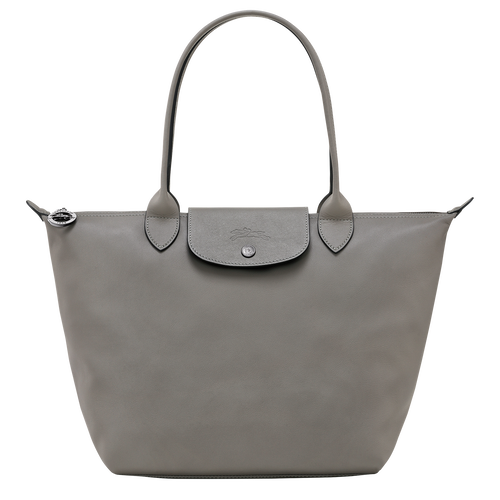 Le Pliage Xtra M Tote bag , Turtledove - Leather - View 1 of  6