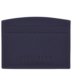 Roseau Card holder , Bilberry - Leather