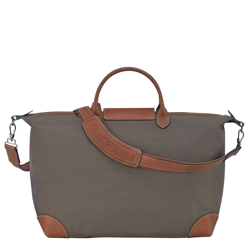 Boxford S Travel bag , Brown - Recycled canvas  - View 4 of  6