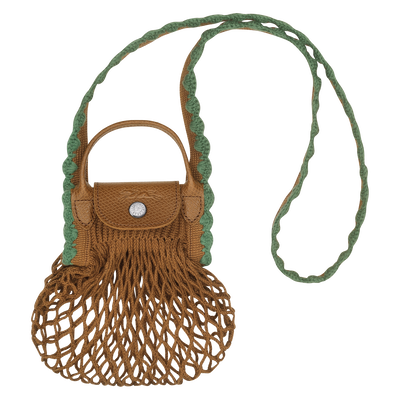 Le Pliage Collection XS 网兜包 , 烟草色 - 帆布
