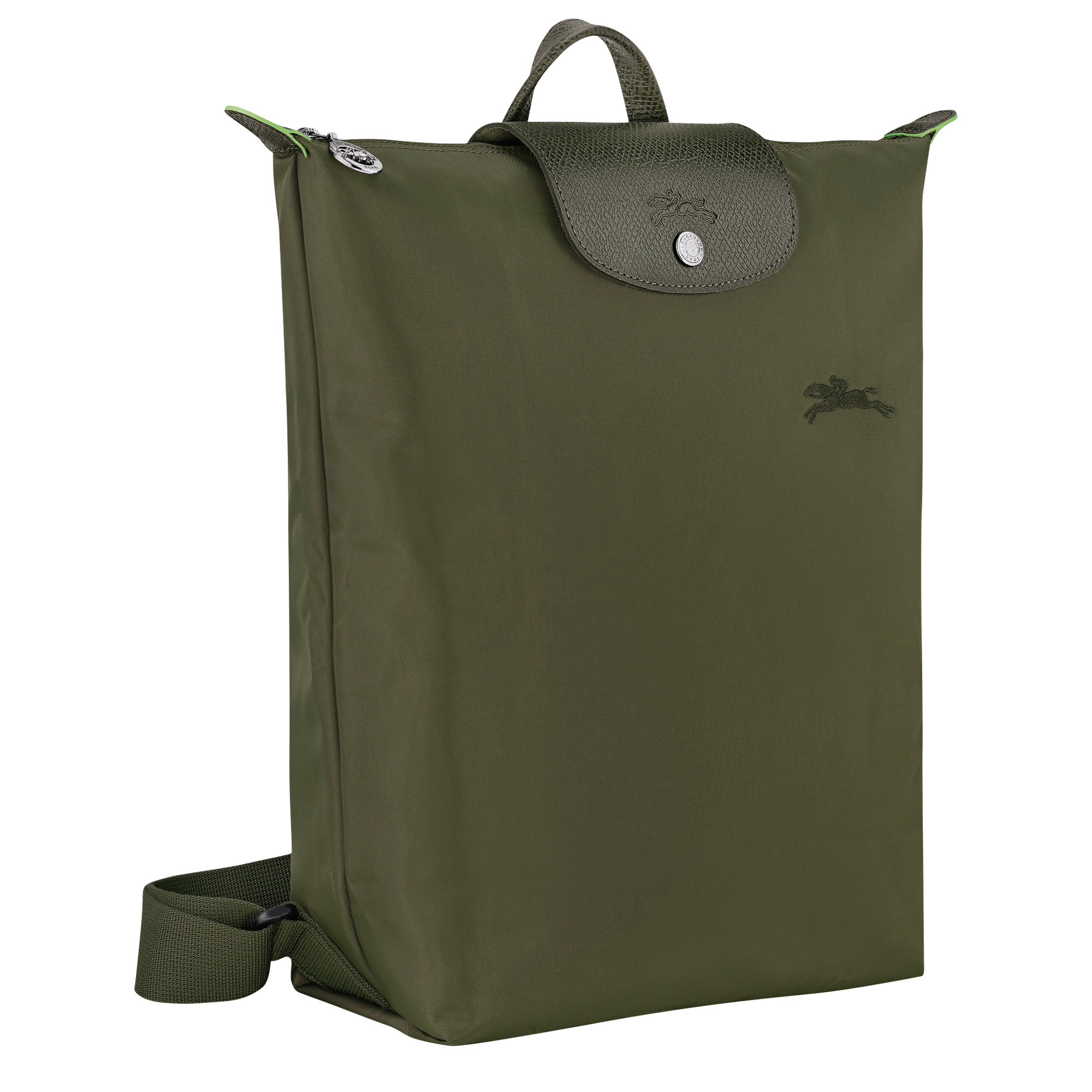 双肩背包 M, 森林绿 - 查看 3
        7 - 放大 Le Pliage Green 双肩背包 M, 森林绿