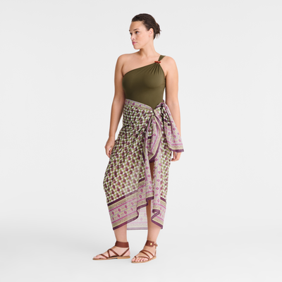The Bucolic Escapade Stole , Artichoke - Cotton