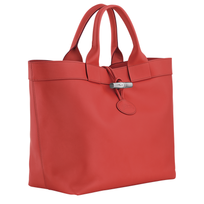 Le Roseau Tote bag L, Red/Navy