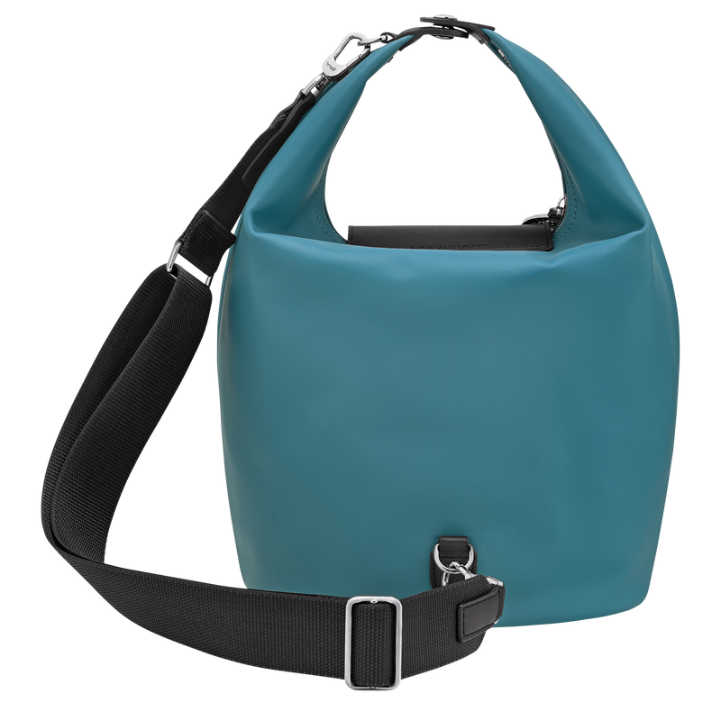 Le Pliage Xtra S 斜挎包 , 洋紅色 - 皮革  - 查看 4 4