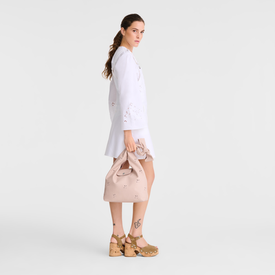 Le Pliage Xtra M Shoulder bag , Nude - Leather