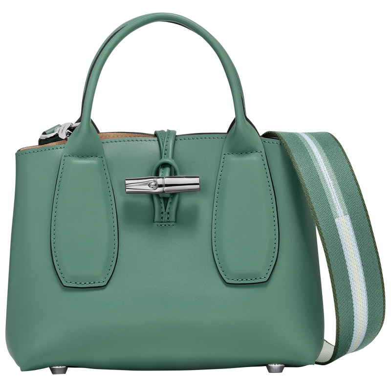 Roseau S Handbag , Sage - Leather  - View 1 of  6