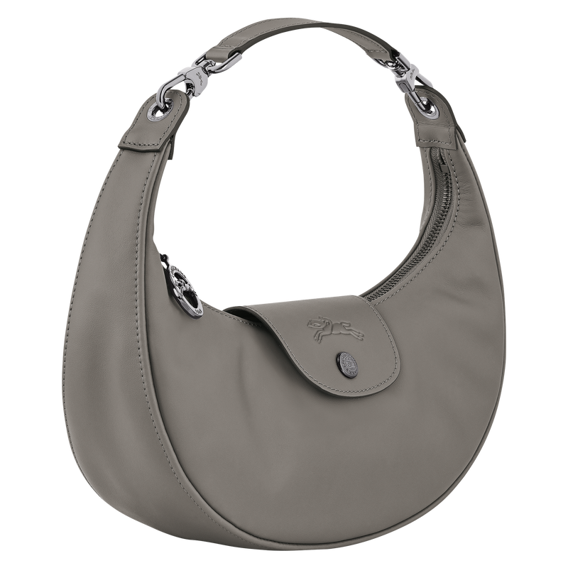 Le Pliage Xtra S 单肩包 , 斑鸠灰 - 皮革  - 查看 3 6