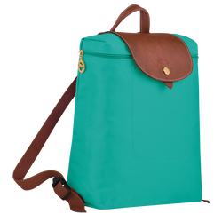Le Pliage Original M Backpack , Turquoise - Recycled canvas