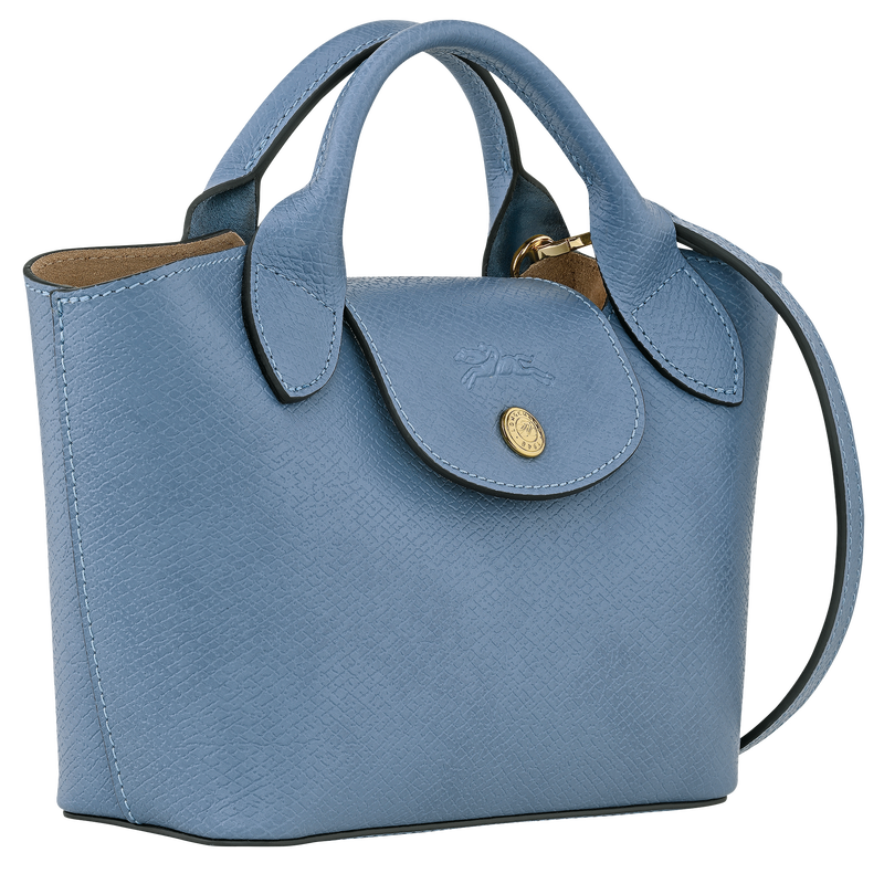 Épure XS 托特包 , 蓝灰色 - 皮革  - 查看 3 5