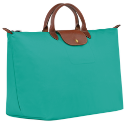 Le Pliage Original S Travel bag , Turquoise - Recycled canvas