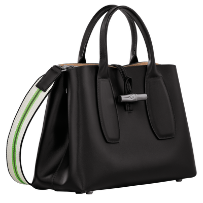 Le Roseau Handbag M, Black